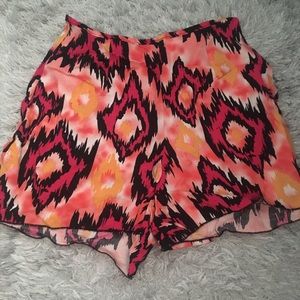 High waisted shorts